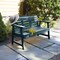 Highwood Usa 4ft Weatherly Garden Bench Outdoor Furniture for Patio, Backyard, Garden AD-BENW4-NBE - alternate 3